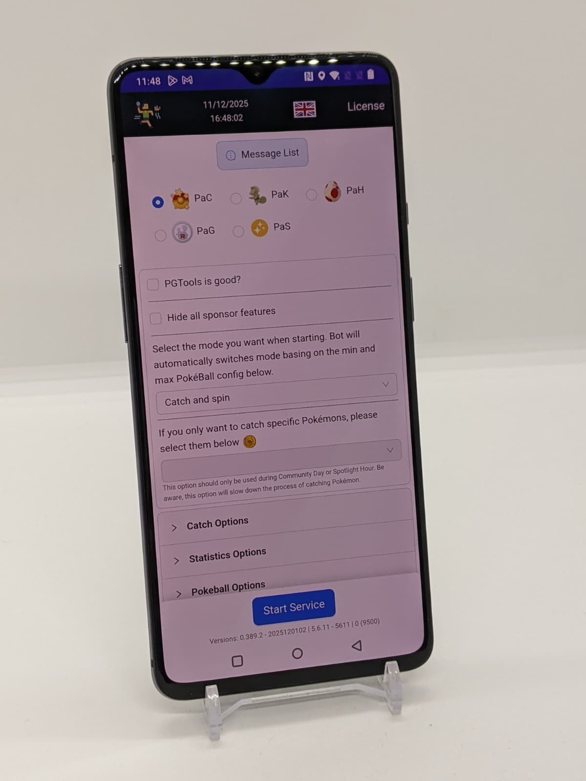 Location Spoofing OnePlus 7T 128GB Rooted Pokémon Go Gaming Device 8GB RAM SI