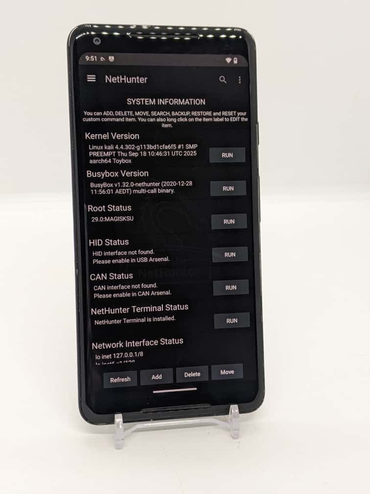 Degoogled Google Pixel 2 XL 64GB Unlocked Lineage OS Kali Nethunter Smartphone B