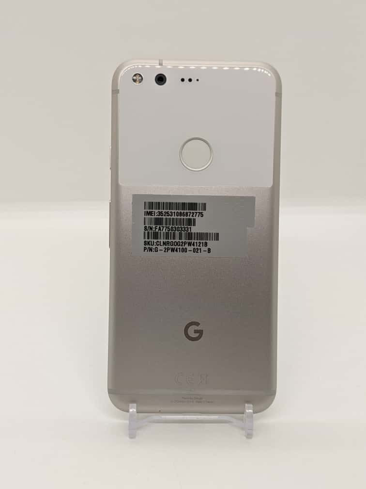 Google Pixel 32GB Network Unlocked Silver Smartphone New Battery Installed!