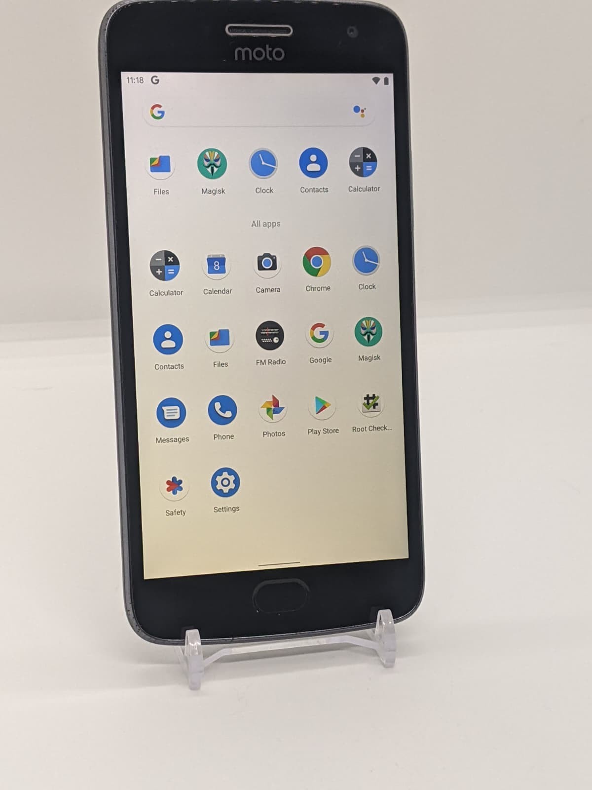 Rooted Motorola Moto G5 Plus (5th Gen) Wi-Fi Only Pixel Experience Custom ROM