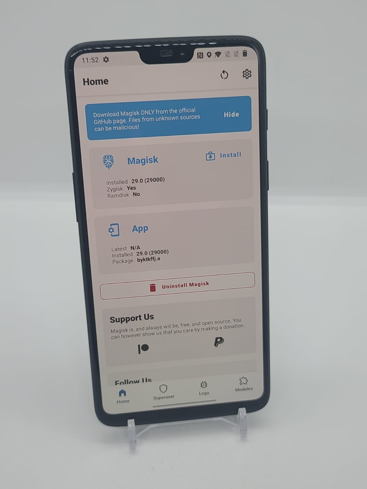 Location Spoofing OnePlus 6 64GB Pokémon Go Rooted Gaming Device A6003 6GB RAM B