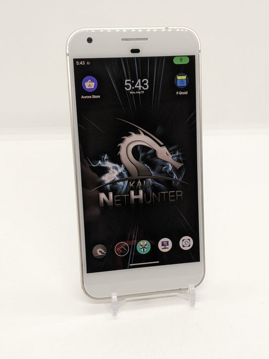 Degoogled Pixel XL 128GB Rooted Lineage OS 22.2 Kali Nethunter Smartphone Silver