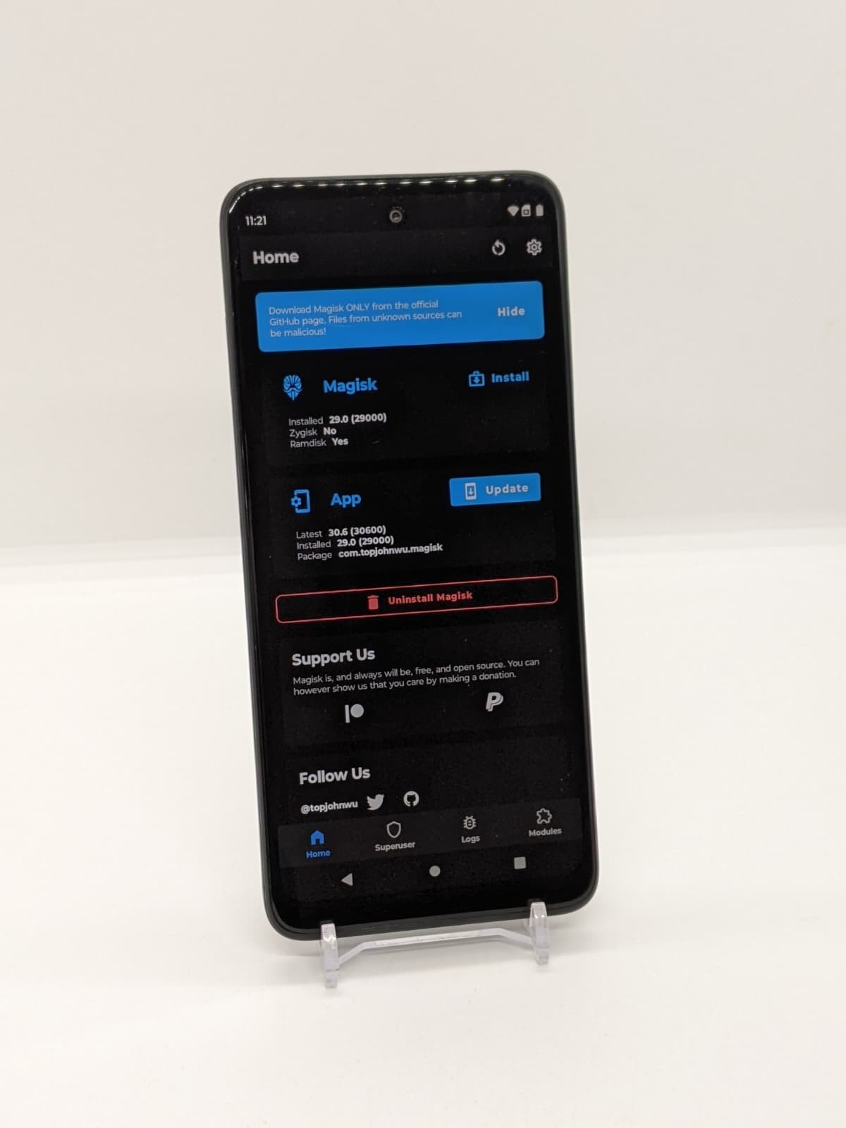 Magisk Rooted Moto G 5G (2022) 64GB Dish Network 4GB RAM Smartphone XT2213-3