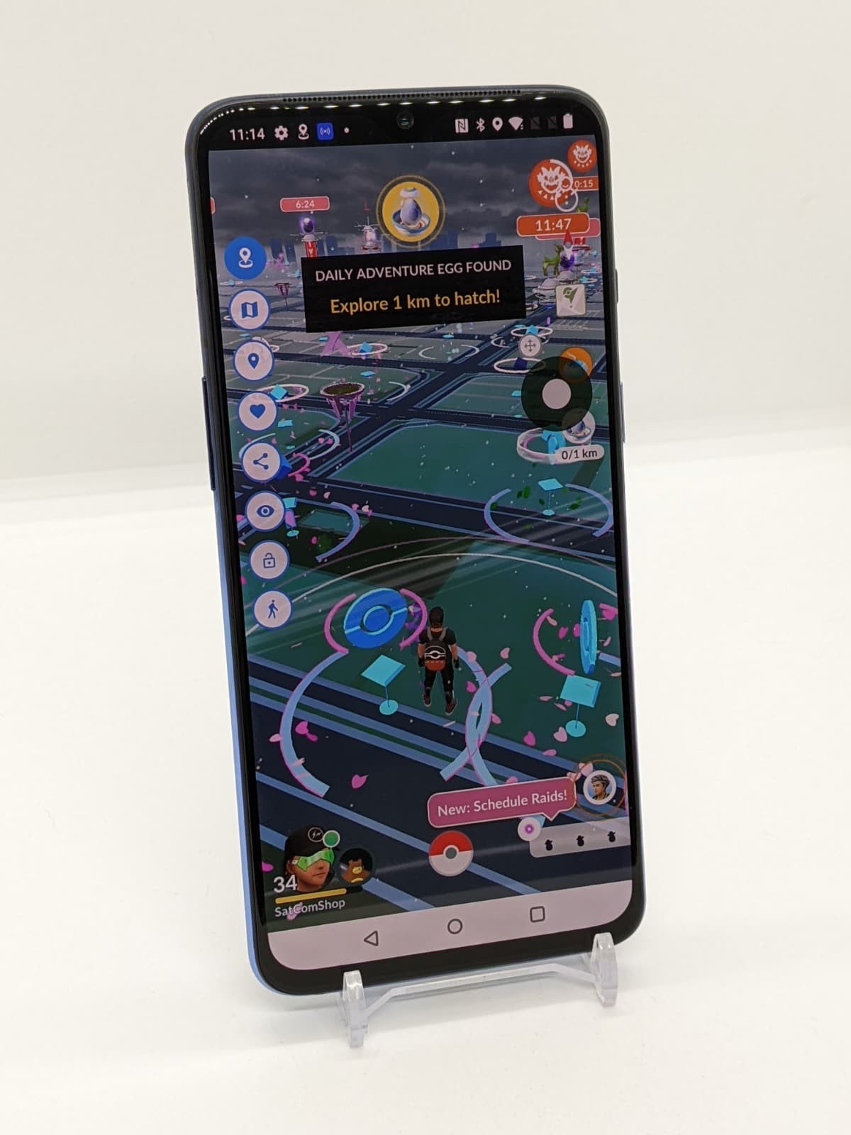 Location Spoofing OnePlus 7 128GB Rooted Pokémon Go Gaming Device 6GB RAM GM1901