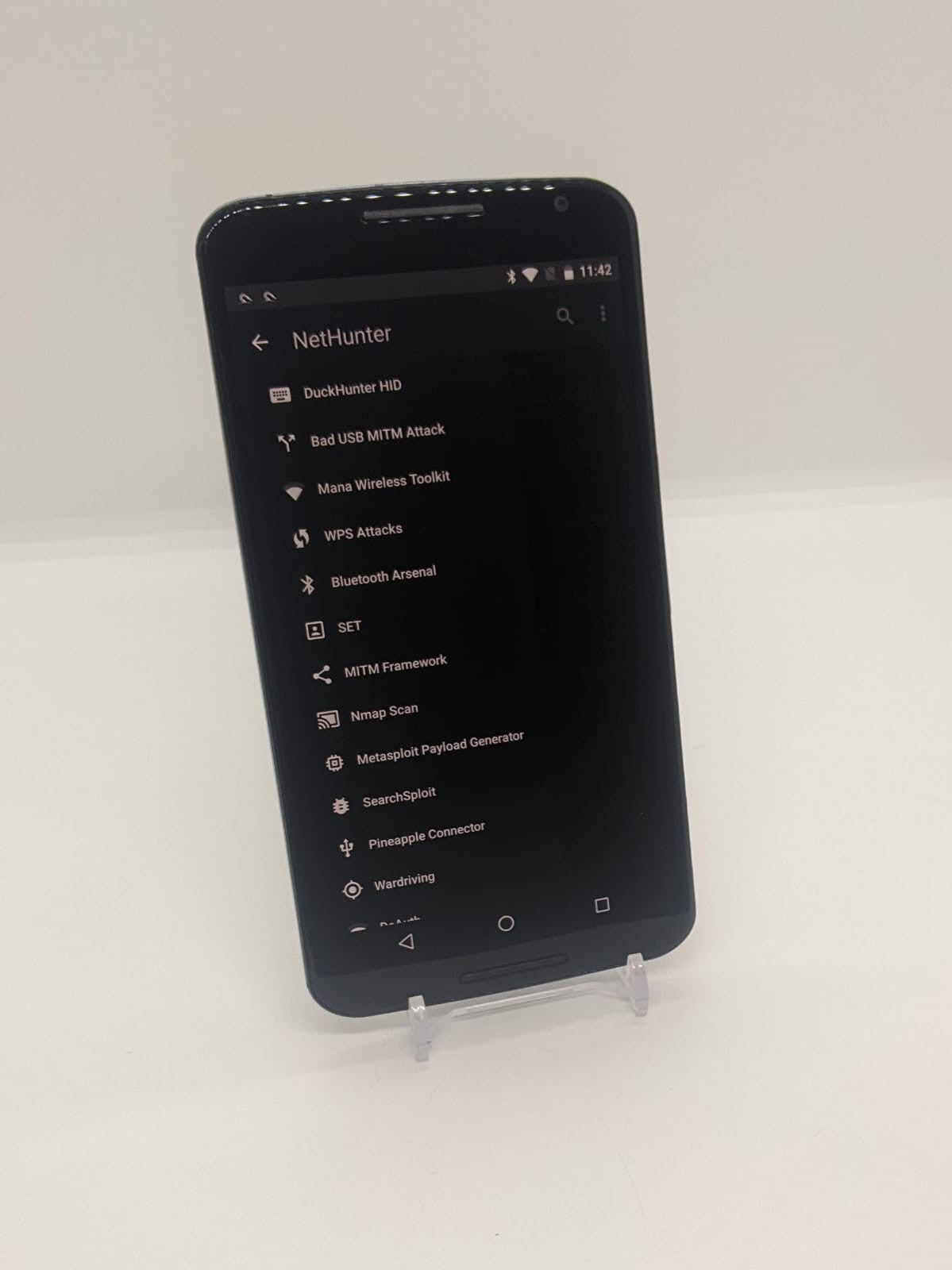 Motorola Nexus 6 32GB AT&T GSM Unlocked Rooted Kali Nethunter Pentest XT1103