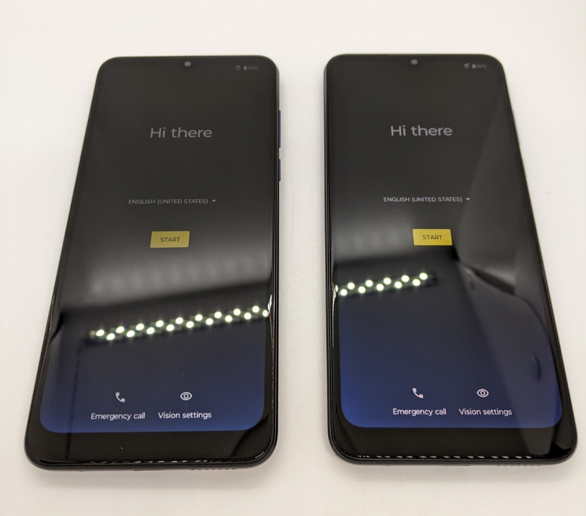 Lot of 2 -Motorola G Pure 32GB Verizon Deep Indigo Android Smartphone XT2163-2PP