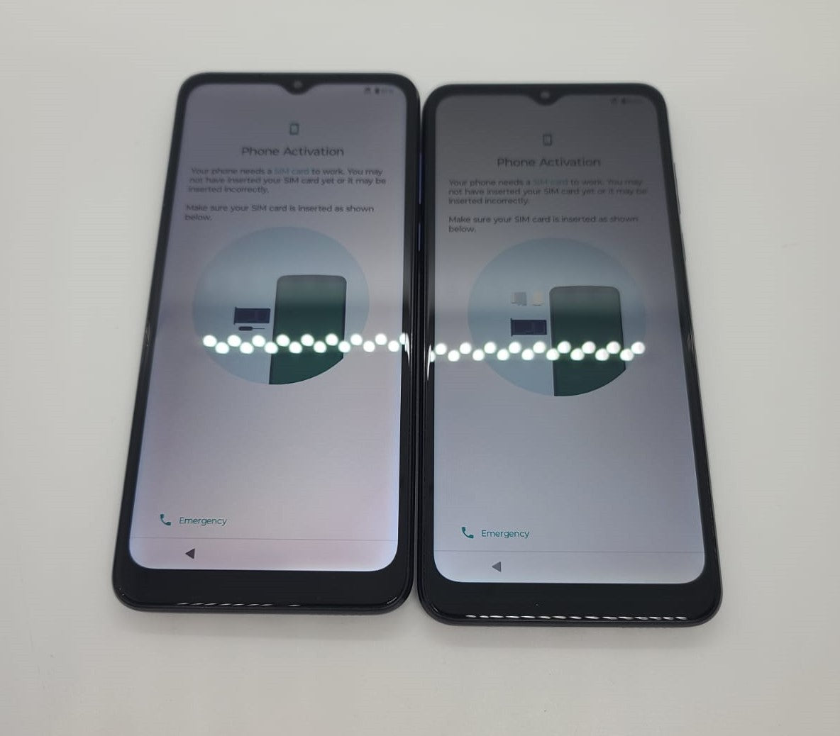 Lot of 2 -Motorola G Pure 32GB Verizon Deep Indigo Android Smartphone XT2163-2PP