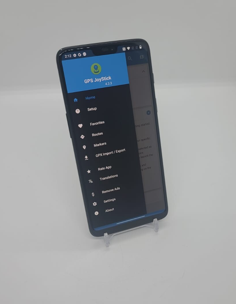 Location Spoofing OnePlus 6T 128GB Rooted Pokémon Go Gaming A6013 8GB RAM Black