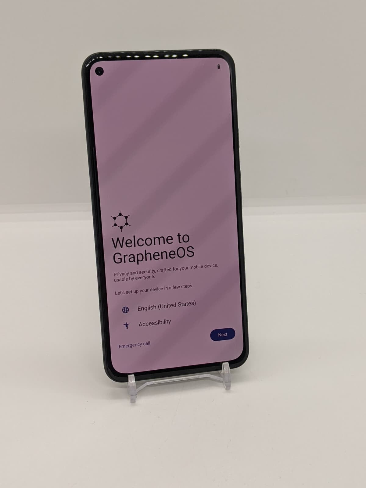 Degoogled Pixel 5a 5G 128GB Graphene OS Hardened Privacy Smartphone G1F8F