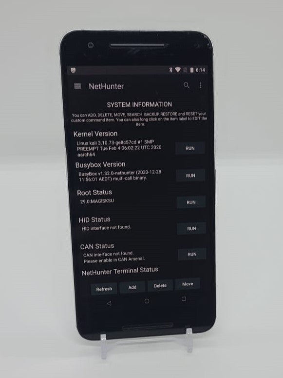 Degoogled Nexus 6P 64GB Magisk Rooted Lineage OS Kali Nethunter New Battery
