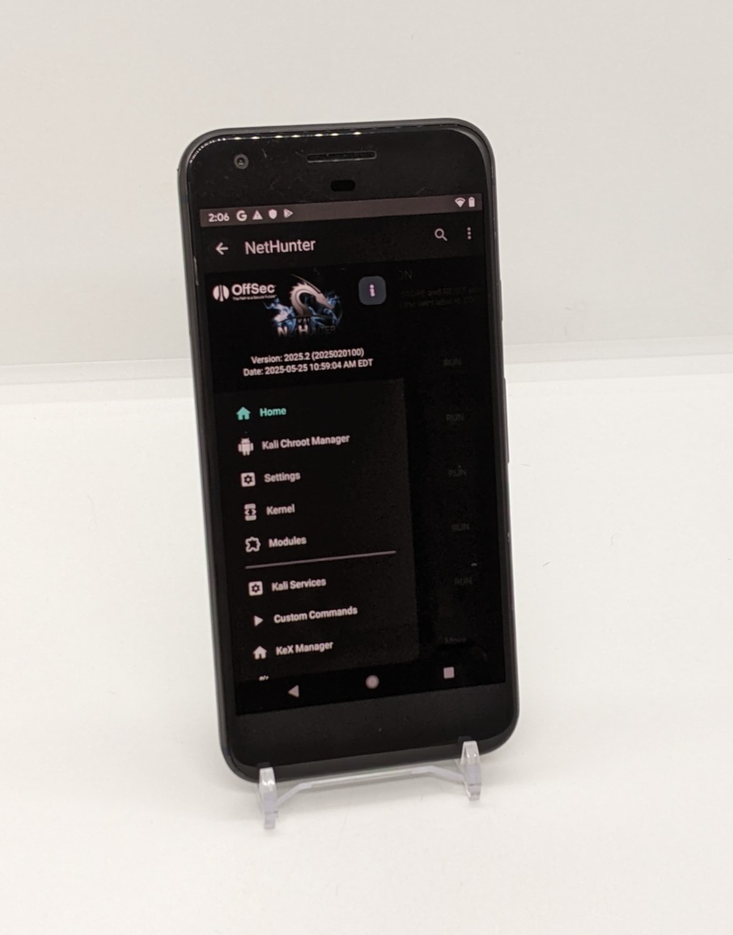 Degoogled Pixel 128GB Rooted Kali Nethunter Lineage OS New Battery (Wi-Fi Only)