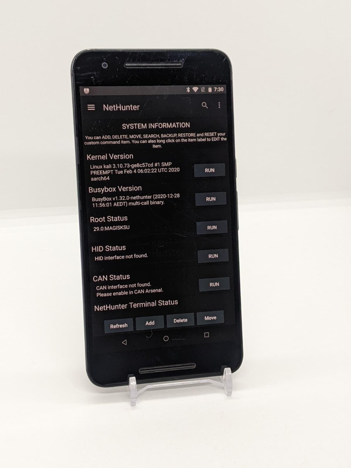 Degoogled Nexus 6P 32GB Magisk Rooted Lineage OS Kali Nethunter Smartphone BL