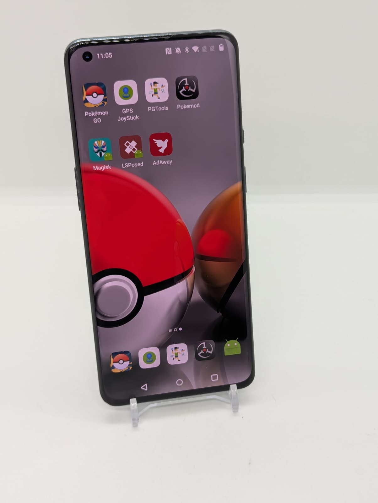 Location Spoofing OnePlus 9 Pro 256GB Rooted Pokémon Go Gaming Device 12GB RAM G