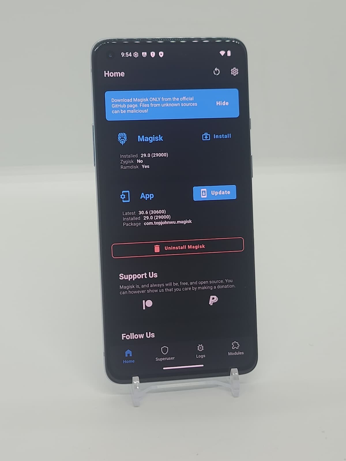 Rooted OnePlus 8T 256GB 5G Kali Nethunter Lineage OS (T-Mobile) KB2007 12GB RAM