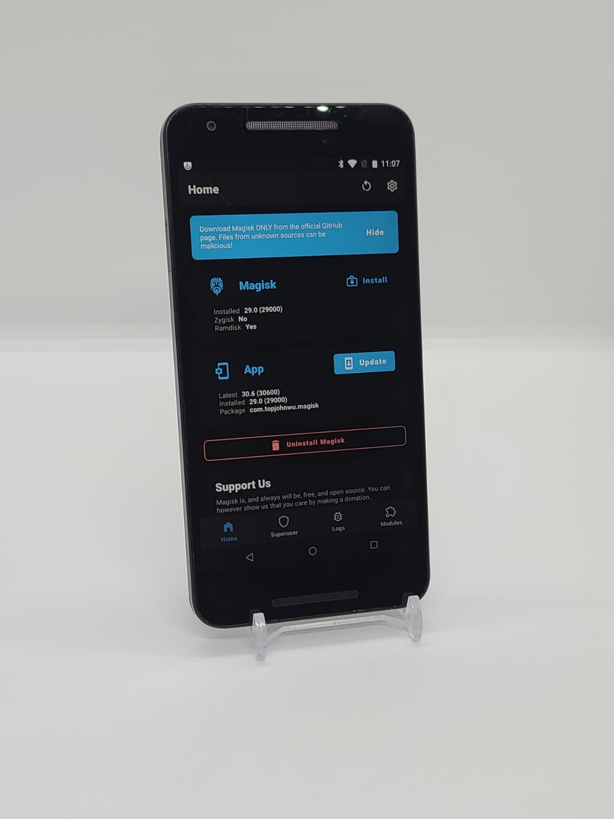Degoogled Nexus 5X 16GB Magisk Rooted Android 8.1.0 Lineage OS 15.1 Smartphone