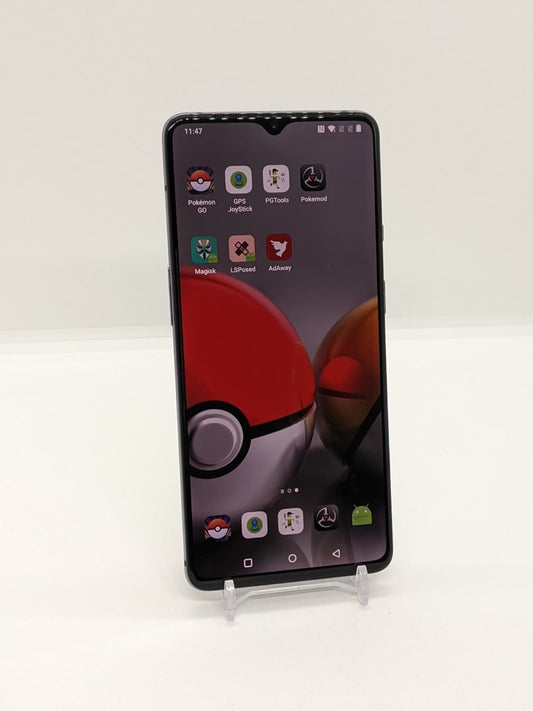 Location Spoofing OnePlus 7T 128GB Rooted Pokémon Go Gaming Device 8GBRAM Silver
