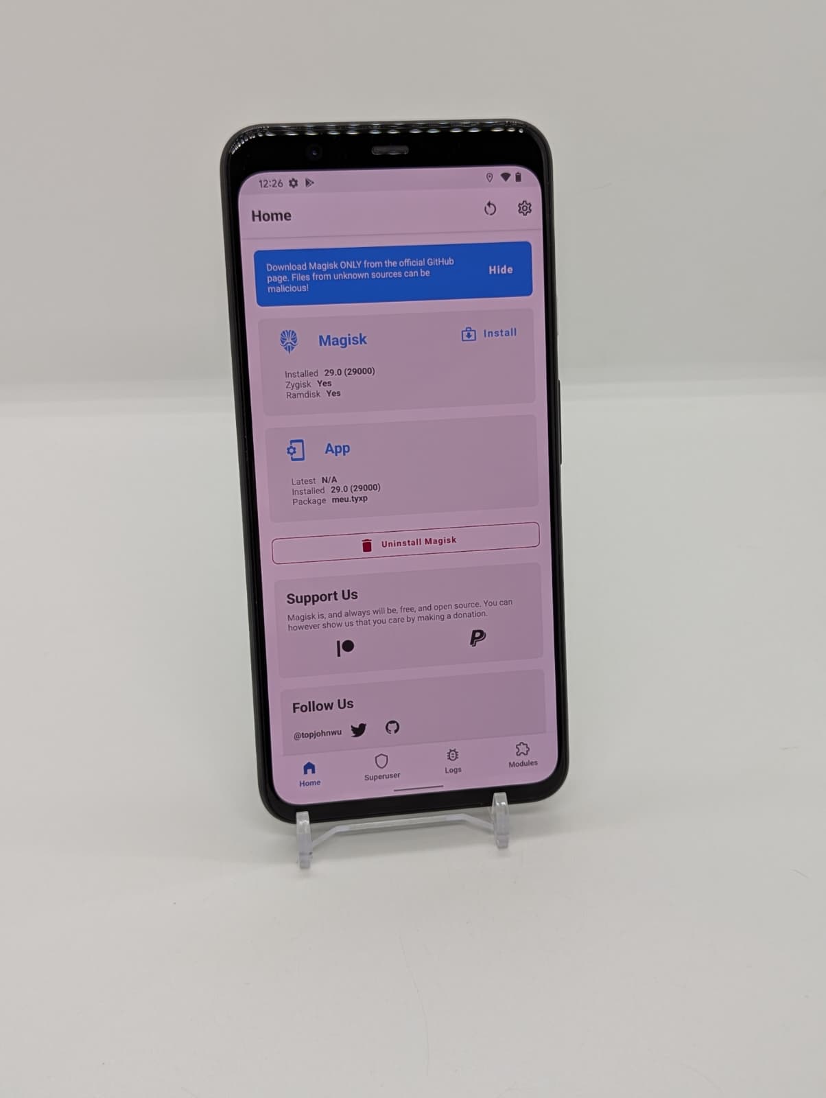 Location Spoofing Google Pixel 4XL 64GB 6GB RAM Rooted Android Smartphone G020J