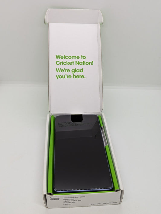Motorola Moto G Power (2025) 5G 128GB Cricket/ UL  Android 16 Smartphone 8GB RAM