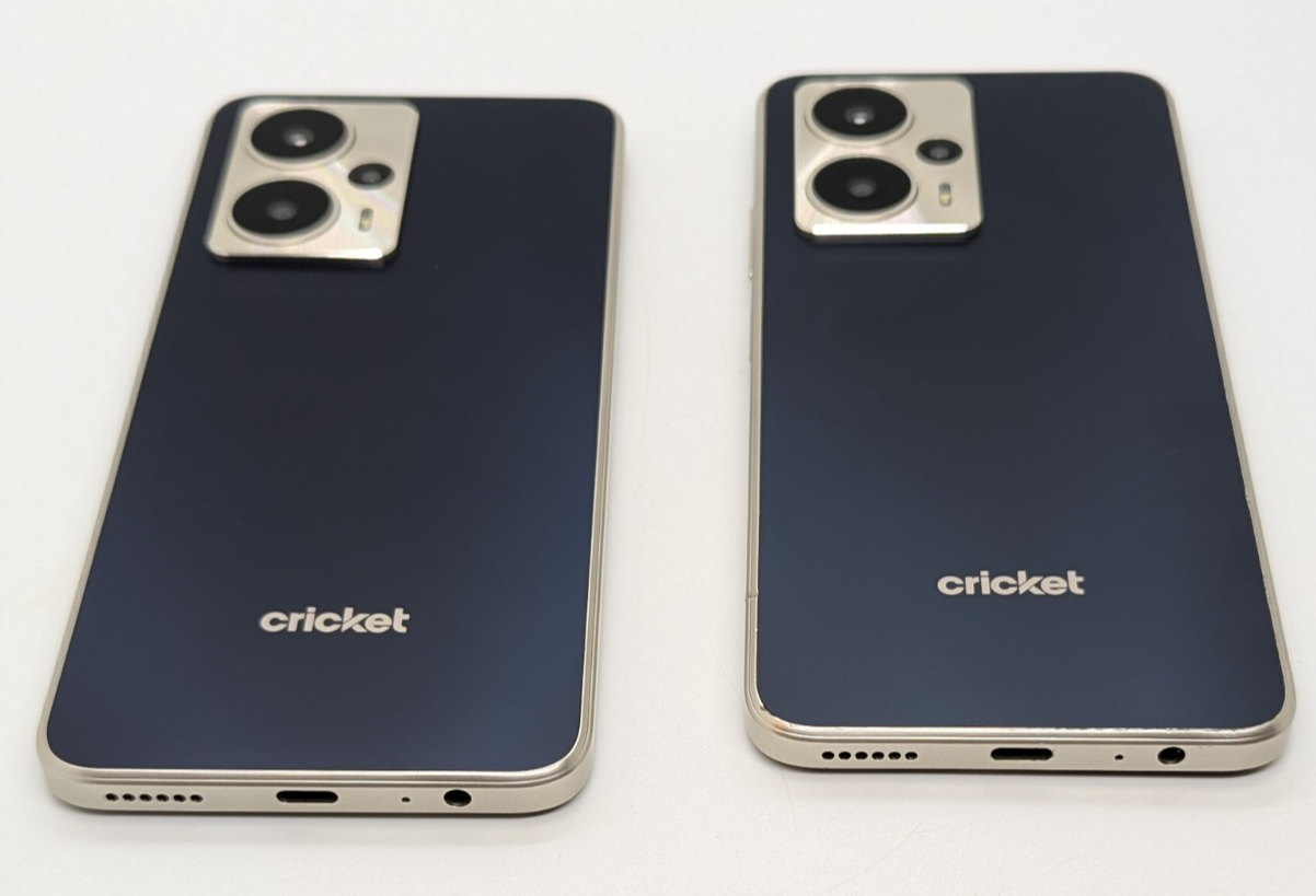 Lot of 2 - Cricket Outlast 5G 128GB (Cricket Only) 5N509C Android Smartphones