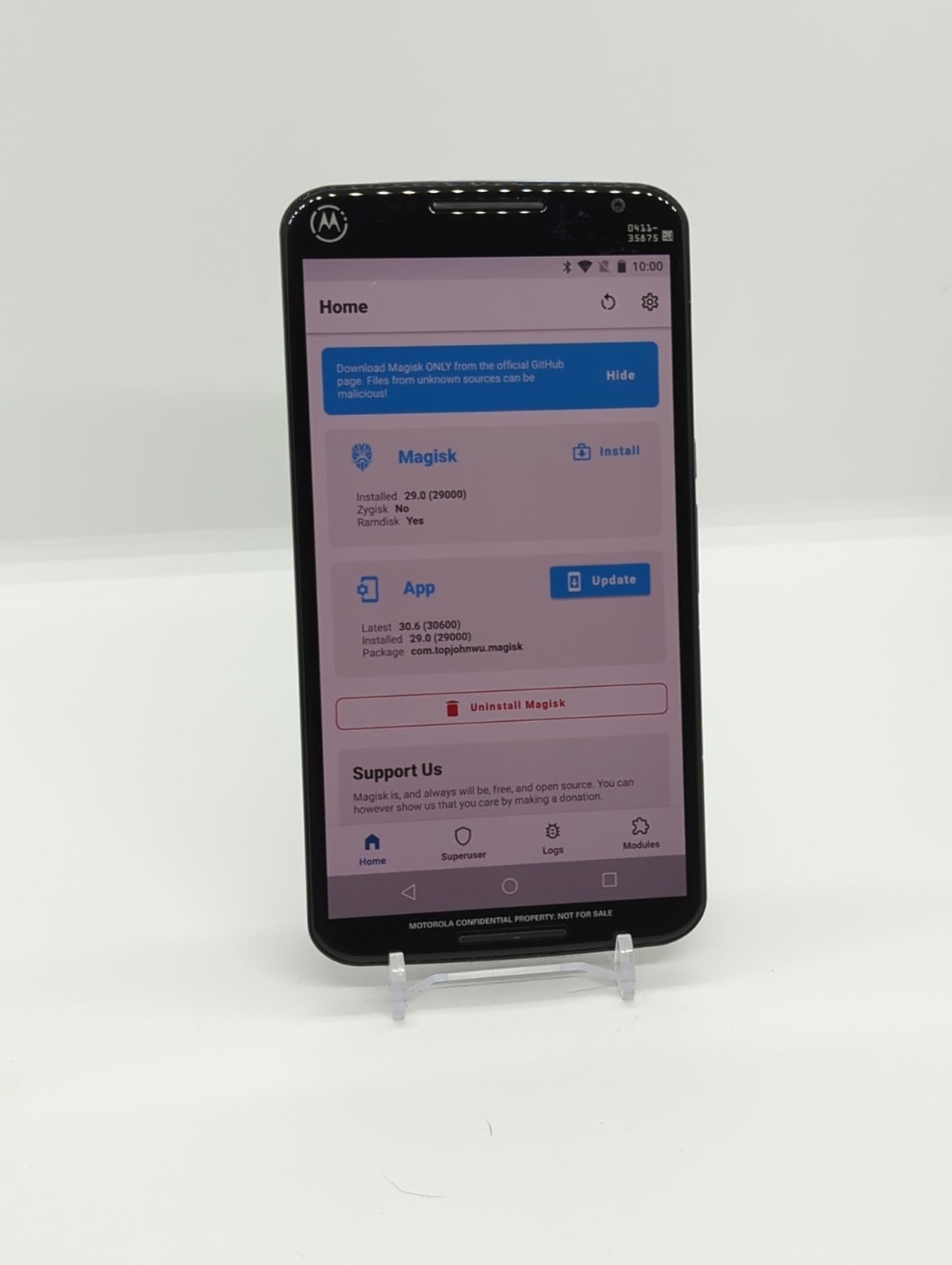 Rooted Motorola Nexus 6 32GB Unlocked Android 4G LTE Smartphone XT1103 Prototype
