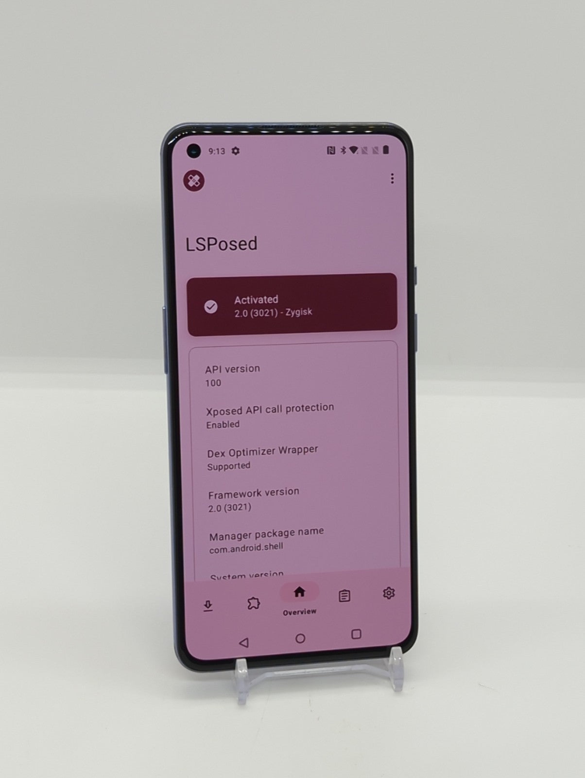 OnePlus 9 5G 128GB Magisk Rooted LSPosed Framework 8GB RAM Android 12 LE2117