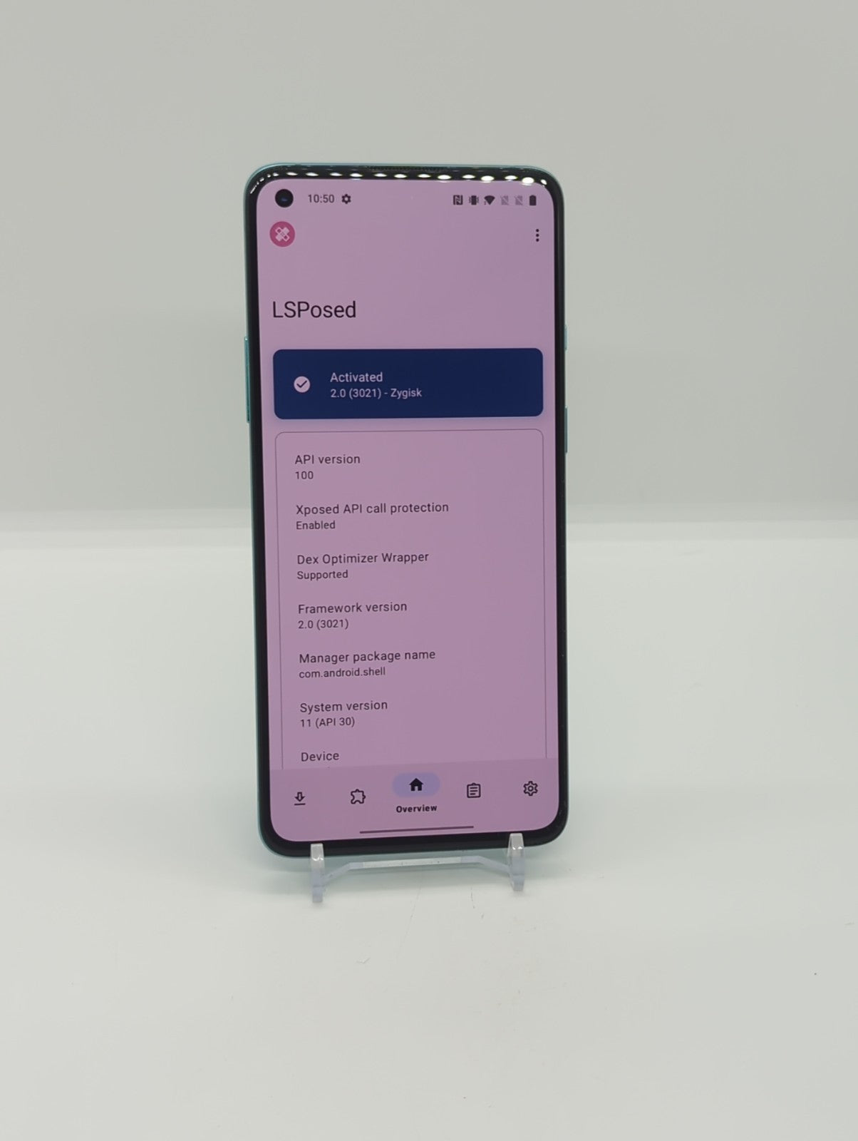OnePlus 8T 256GB Unlocked Magisk Rooted LSPosed Framework 12GB RAM Dual Sim