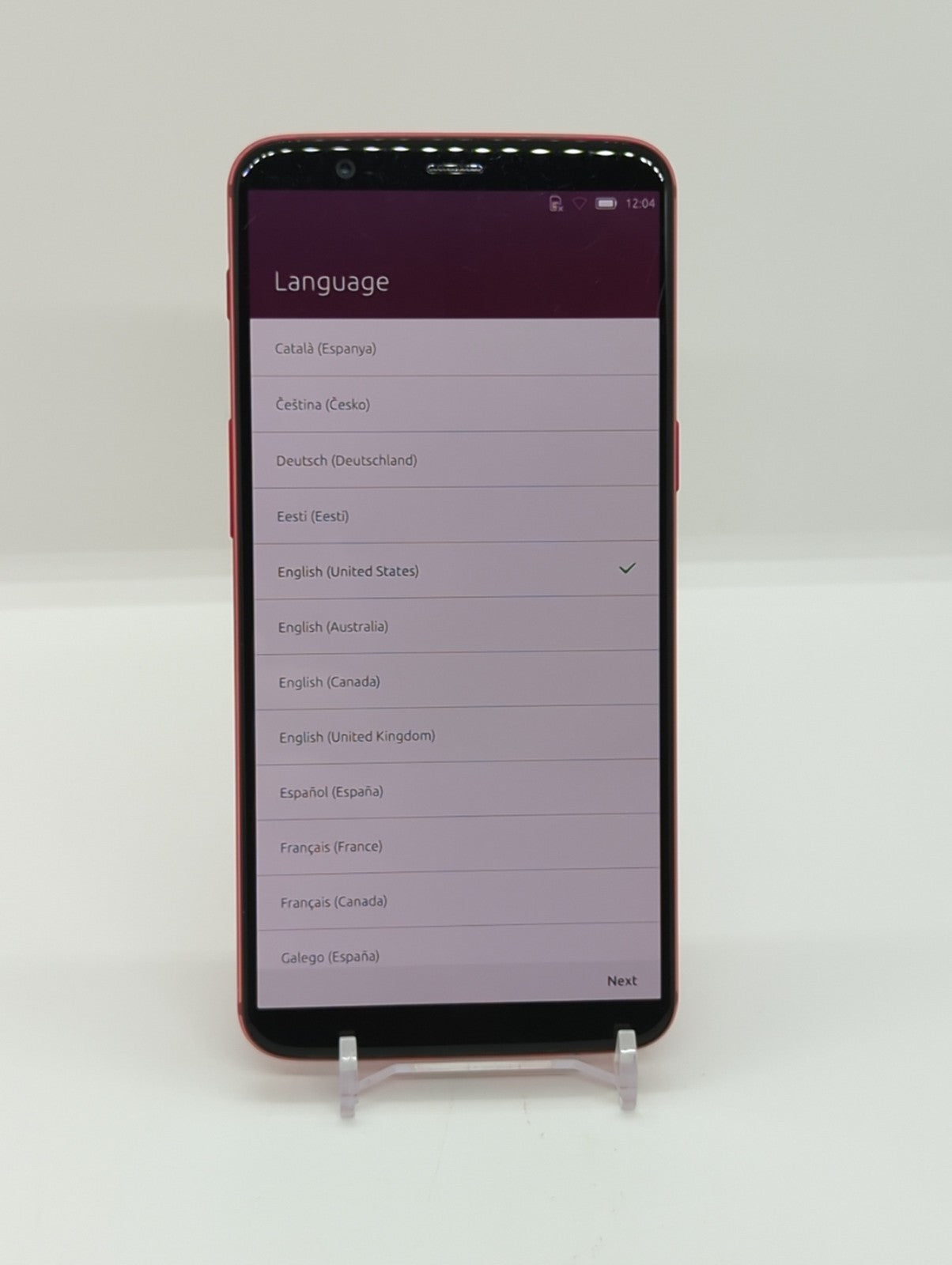 OnePlus 5T 128GB Unlocked Ubuntu Touch Linux Smartphone 8GB RAM A5010 Dual Sim