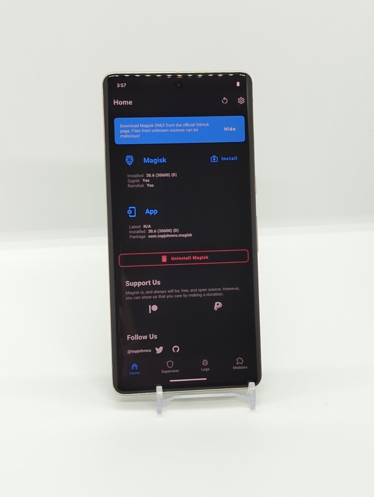 Google Pixel 7 Pro 128GB Magisk Rooted LSPosed Android Smartphone 12GB RAM Hazel