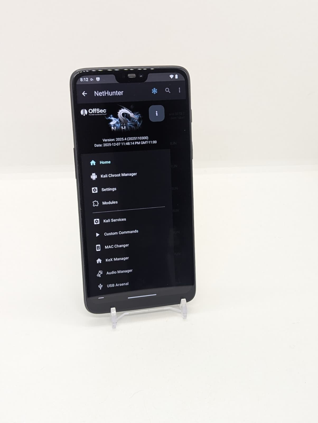 Degoogled Rooted OnePlus 6 128GB Lineage Kali Nethunter A6003 8GB RAM