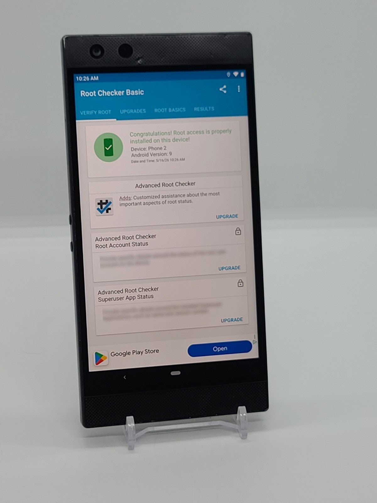 Rooted Razer Phone 2 64GB 8GB RAM Android 9 4G Smartphone RZ35-0259