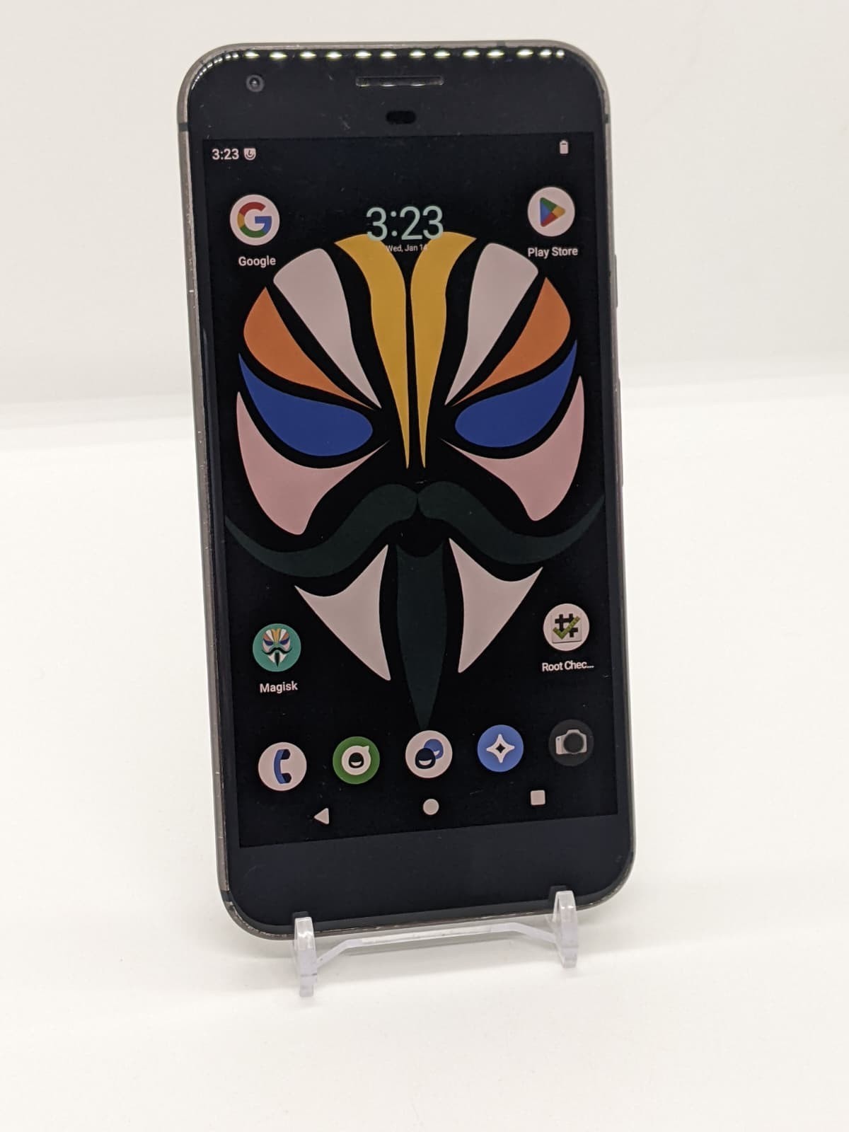 Rooted Pixel XL 32GB Unlocked Android 15 LineageOS 22.2 New Battery Black