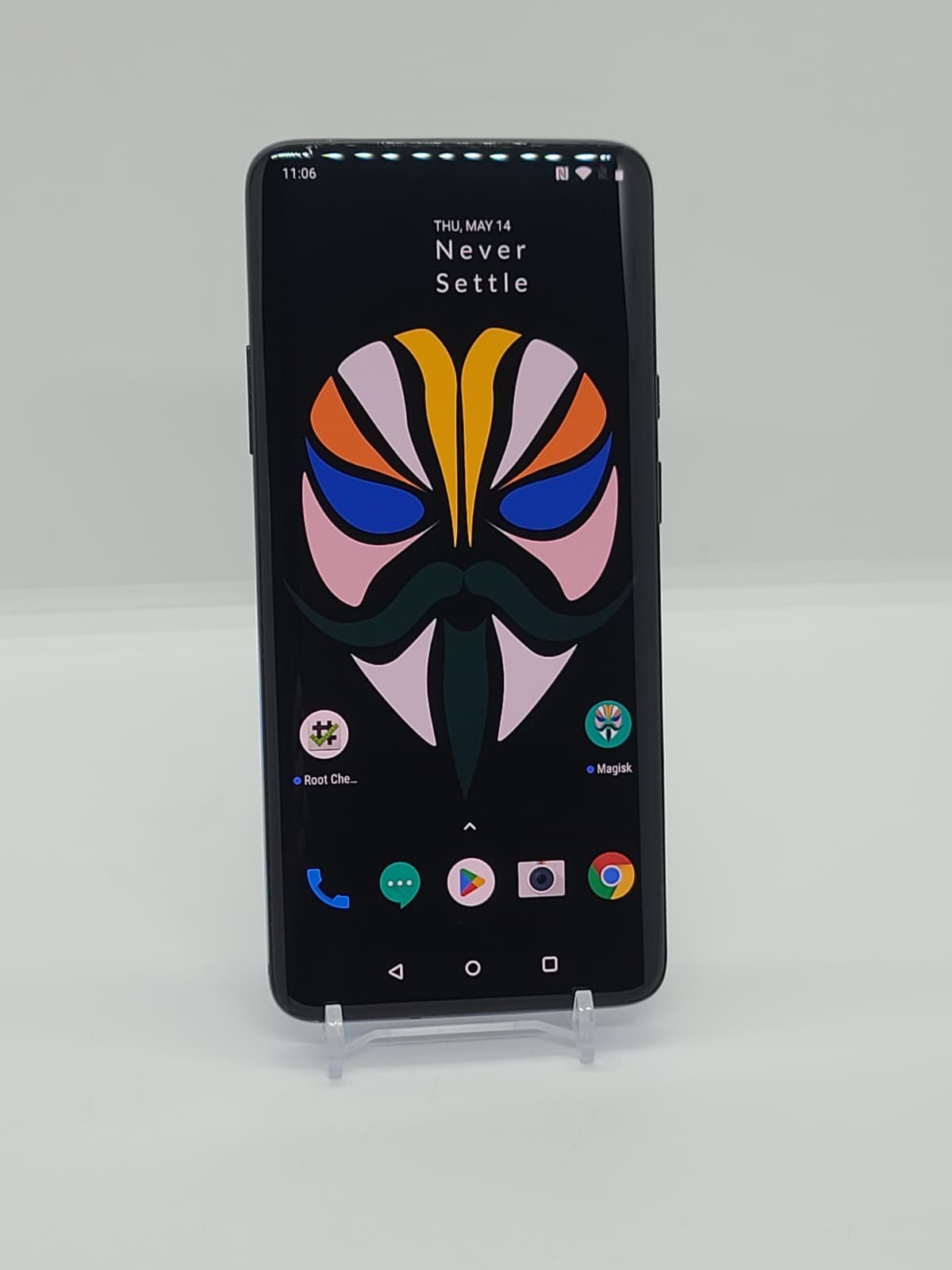 Magisk Rooted OnePlus 7 Pro 5G 256GB Unlocked Android 10 Blue Smartphone 8GB RAM