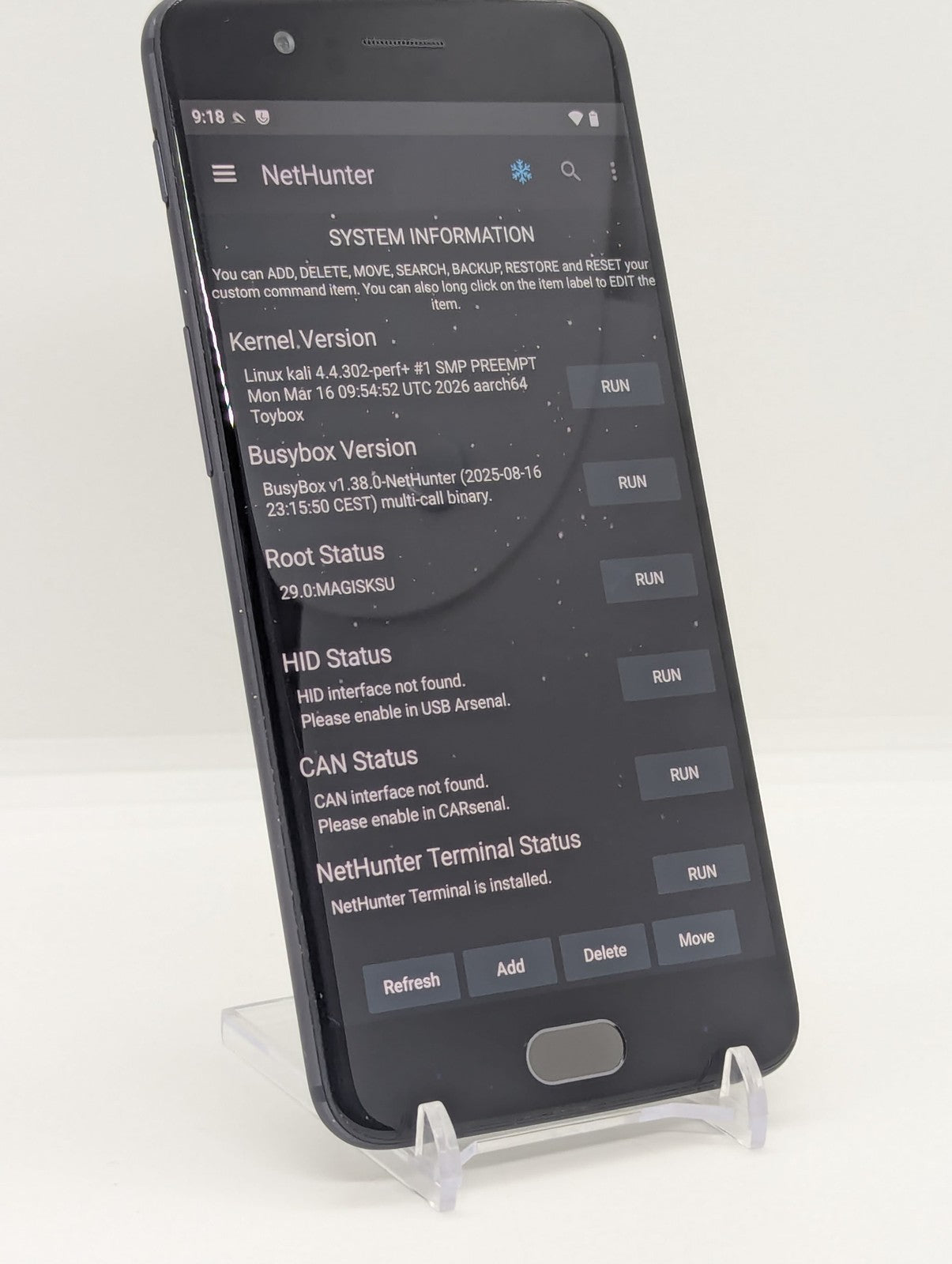 Degoogled OnePlus 5 64GB 6GB RAM Rooted Lineage OS Kali Nethunter Device A5000