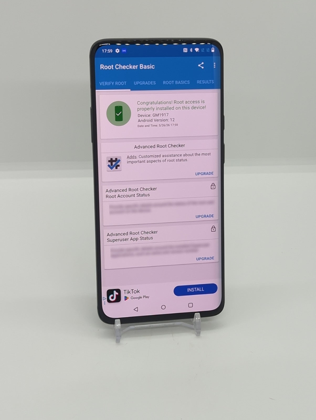 Magisk Rooted OnePlus 7 Pro 256GB T-Mobile/Wi-Fi Android Smartphone 8GB RAM