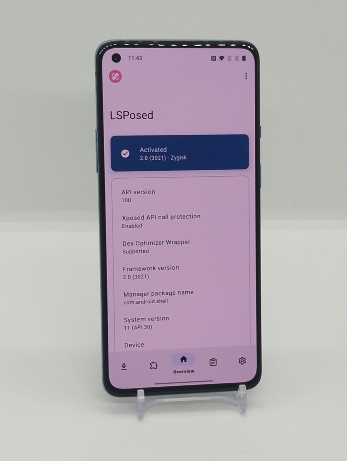 OnePlus 8T 256GB Unlocked Rooted LSPosed 12GB RAM Dual Sim Smartphone Open Box