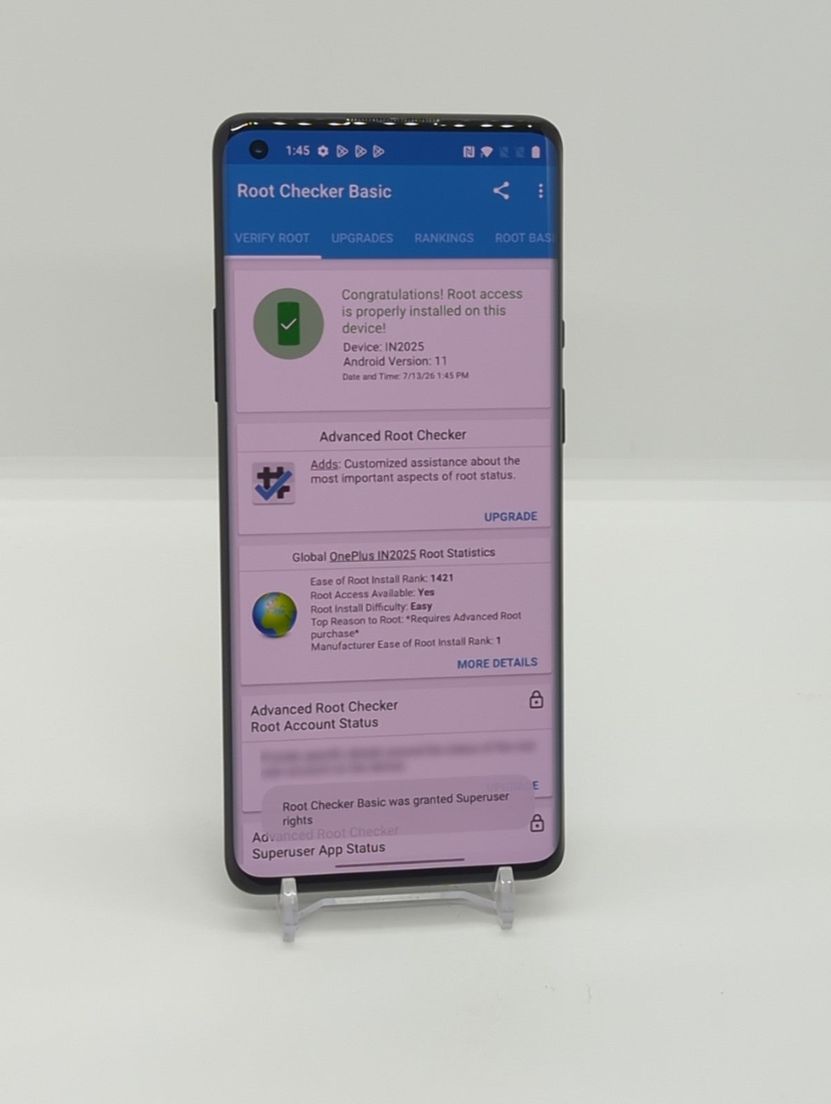 OnePlus 8 Pro 256GB Rooted LSPosed Framework 12GB RAM Android Smartphone IN2025