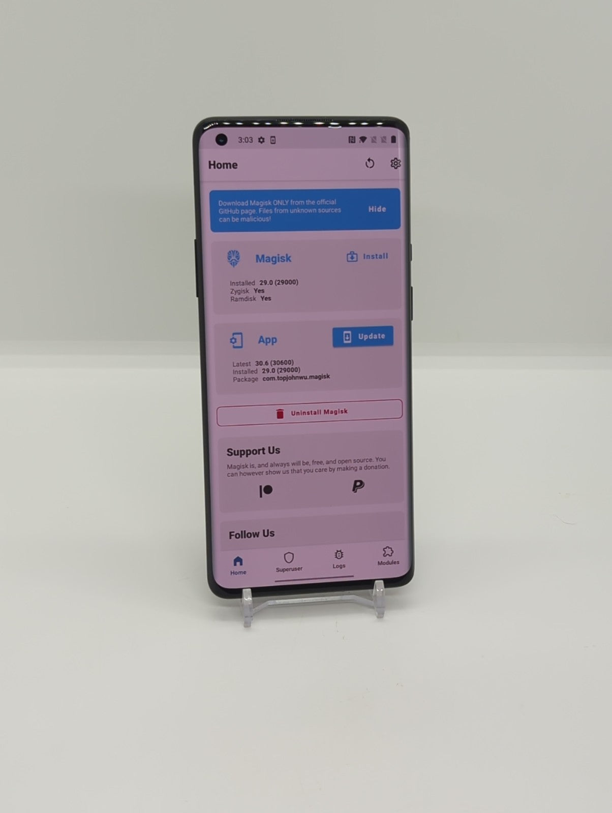 OnePlus 8 Pro 256GB Rooted LSPosed Framework 12GB RAM Android Smartphone IN2025