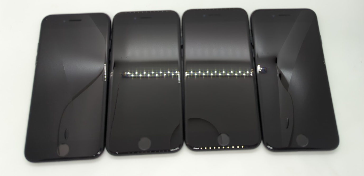 Lot of 4 Apple iPhone 7 (Verizon Unlocked) Black Smartphone A1660 MNAC2LL/A GOOD