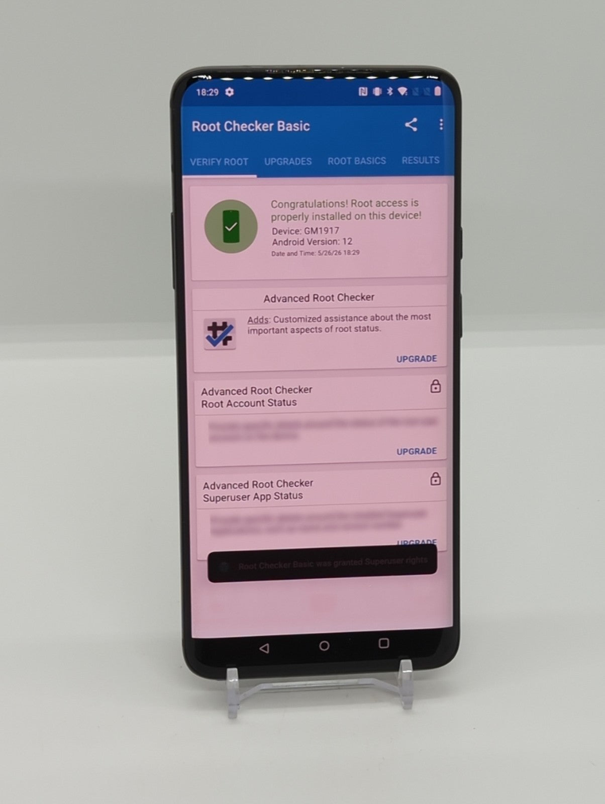 OnePlus 7 Pro 256GB Magisk Rooted Unlocked Android Smartphone 8GB RAM Dual Sim B