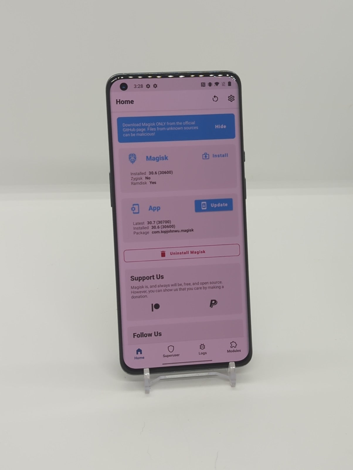 OnePlus 9 Pro 256GB Rooted LSPosed Framework Android Smartphone 12GB RAM Green