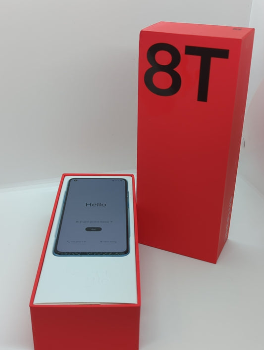 OnePlus 8T 256GB Unlocked Dual Sim Android 12 Smartphone Unlockable Bootloader