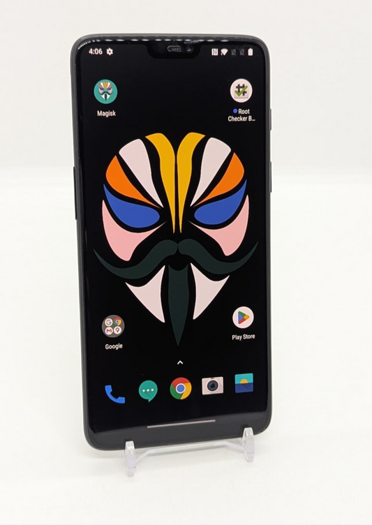 OnePlus 6 128GB Magisk Rooted Android 11 Smartphone A6003 8GB RAM Dual Sim