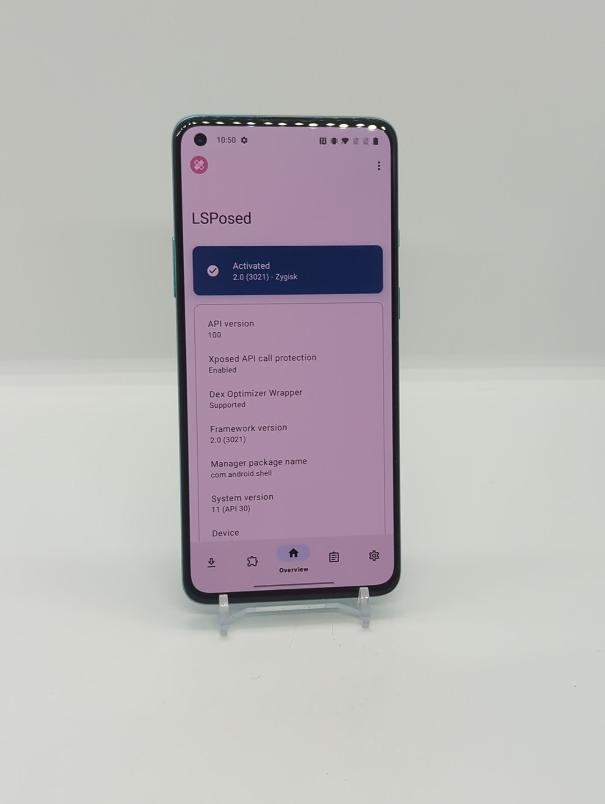 OnePlus 8T 256GB Unlocked Magisk Rooted LSPosed Framework 12GB RAM Dual Sim