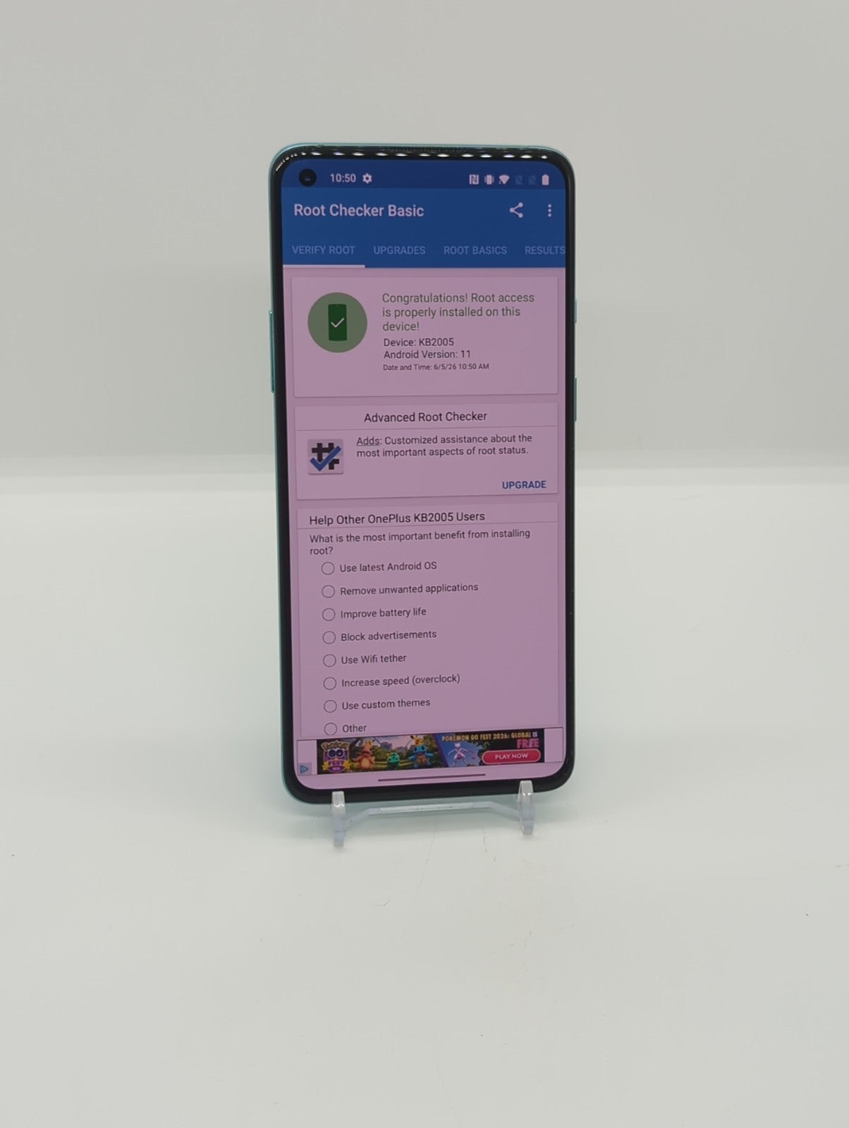 OnePlus 8T 256GB Unlocked Magisk Rooted LSPosed Framework 12GB RAM Dual Sim