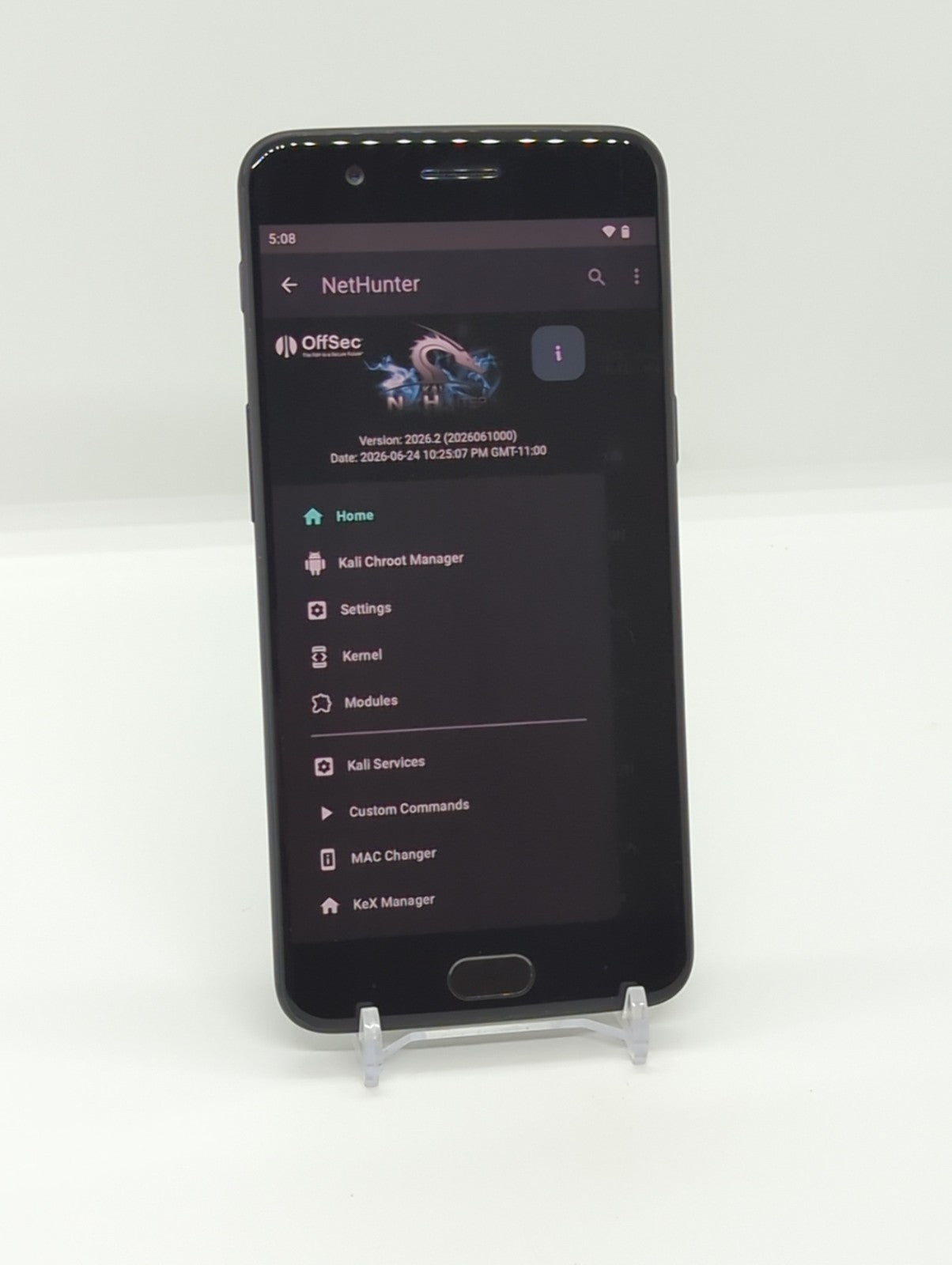 Degoogled OnePlus 5 128GB 8GB RAM Rooted LineageOS Kali Nethunter Device A5000
