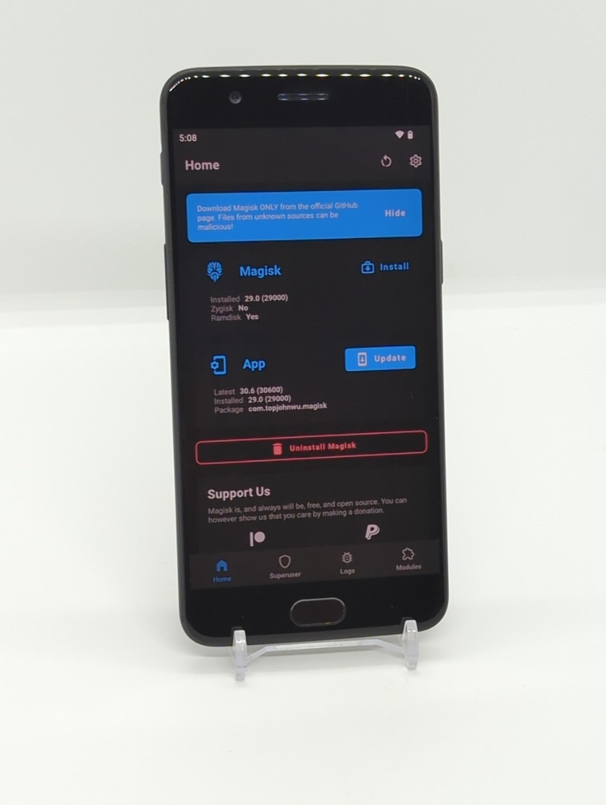 Degoogled OnePlus 5 128GB 8GB RAM Rooted LineageOS Kali Nethunter Device A5000