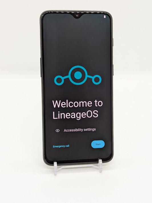 OnePlus 6T 128GB Unlocked Degoogled LineageOS Privacy Smartphone A6013 8GB RAM