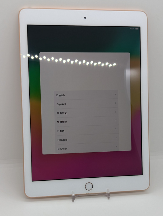 Apple iPad 6th Gen 128GB (Wi-Fi) Gold Tablet MRJP2LL/A A1893