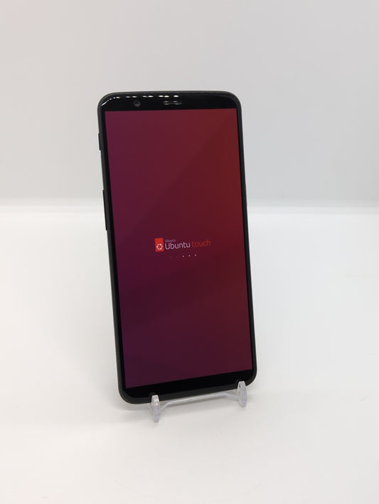 OnePlus 5T 64GB Unlocked Ubuntu Touch Linux Smartphone 6GB RAM A5010 Dual Sim