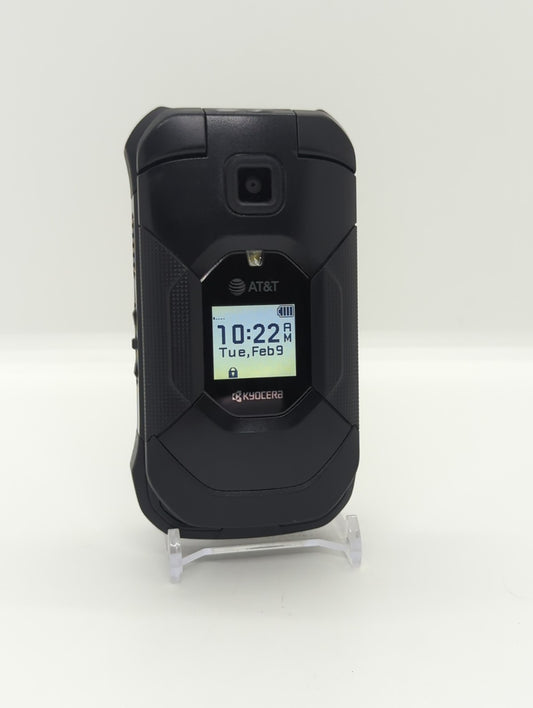 Kyocera DuraXE Epic 16GB (AT&T Unlocked) Rugged 4G LTE Flip Phone E4830